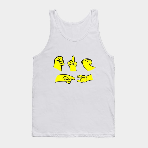 Hands Tank Top by deshman